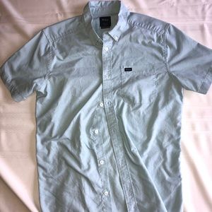 RVCA That'll Do Stretch Light Blue Mens Shirt